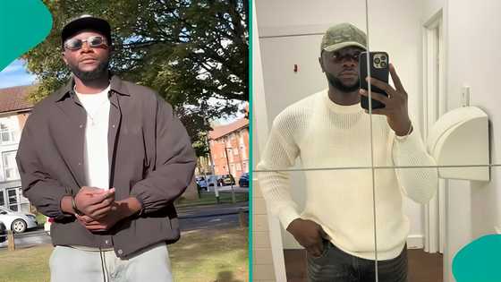 Video of Nigerian man in UK unveils 1 skill he learned before relocating abroad, goes viral