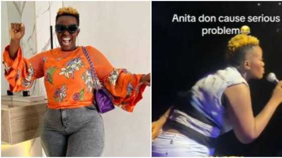 "You know wetin Anita don cause?" Warri Pikin begs fans at show not to call her by her name in public