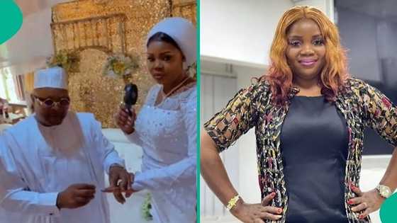 Woman finally weds after 19 years of courtship and 13 years of living unofficially with lover