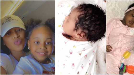 Davido's 2nd baby mama shares adorable throwback photos, videos as daughter clocks 4