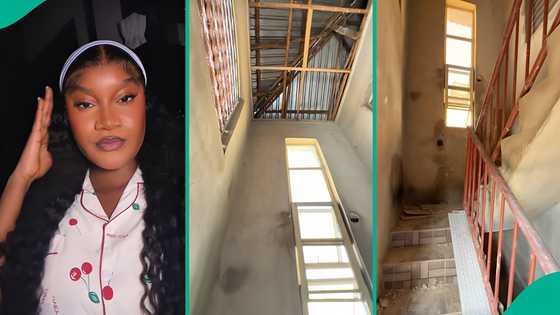 Lady who got affordable apartment in Lagos shows how she renovated it, sparks reactions
