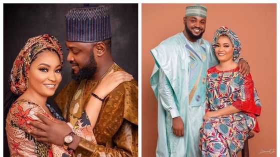 Adam Zango ya saki zafafan hotunansa tare da amaryarsa yayin da suka cika shekaru 3 da aure