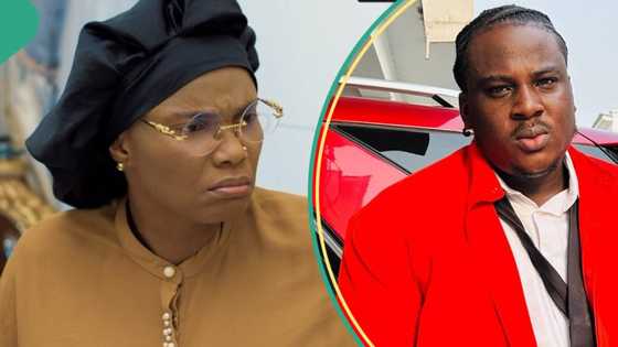 Iyabo Ojo reacts as Isbae U refers to her as former celebrity and struggling influencer in video