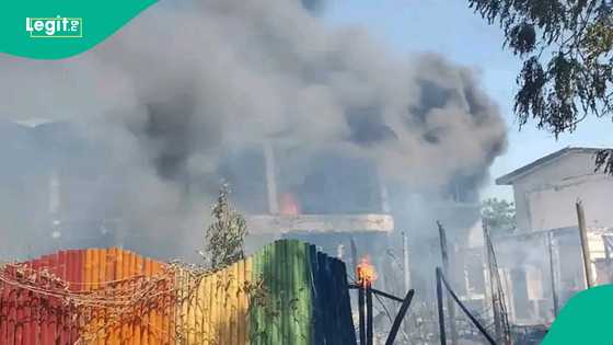 Fire destroys restaurant in Borno state, eyewitnesses speak