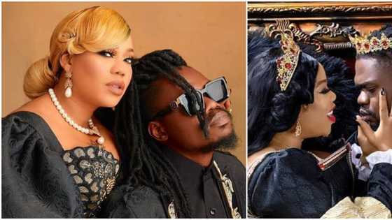 Stylist Toyin Lawani and fiance dazzle in official pre-wedding pictures, to release wedding music video