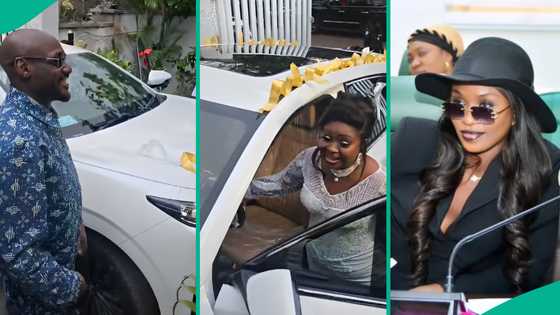 2Baba's wife Natasha reportedly gifts her mum a new car, singer hails mother-in-law in video