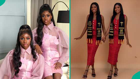Twin sisters at University of Benin bag nursing degrees, their induction photos trend
