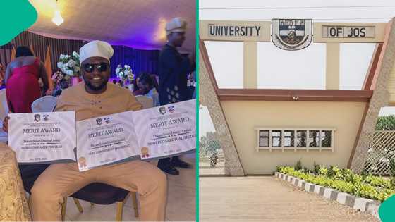 University of Jos graduate who won 3 awards flaunts his testimonial as he officially turns alumnus