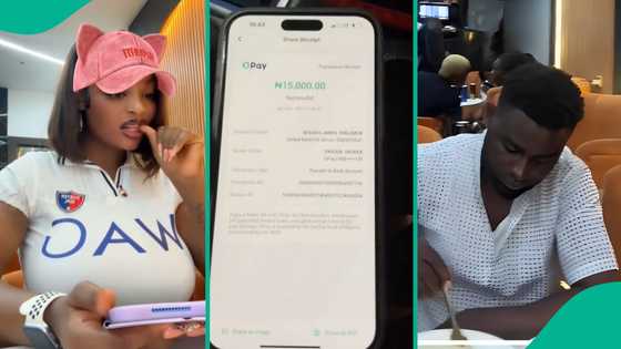 Nigerian Lady Takes Her Okada Man on a Date, Buys Him Clothes And Sends Him N15k