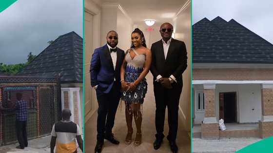 Isreal DMW proudly shares benefit of working with Davido and Chioma as he builds new house in Edo