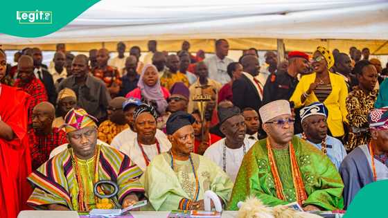 Late Alaafin's daughter speaks amid viral video of Olubadan ignoring His Majesty Owoade’s greeting