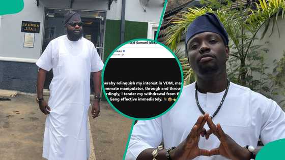 Man withdraws support for VeryDarkMan and Ratel Gang with immediate effect, states reason