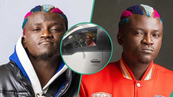 Drama as Portable engages in street brawl in new car, clip of his 'weapon' trends: "He can't change"