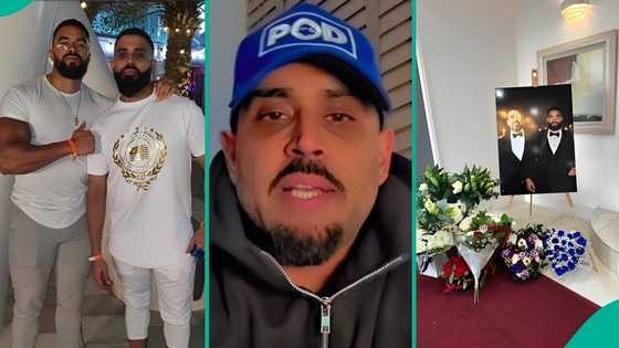 Man who went to Anthony Joshua’s friends’ burial shares what he observed about crowd at event