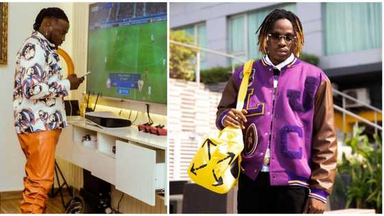 I made money with your name, Fireboy trolls Peruzzi after losing cash and getting 'thrashed' during FIFA game