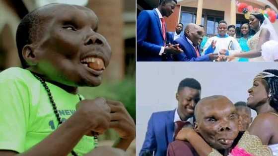 Hotunan bikin mutumin da ya fi kowa muni a duniya, ya aura mata ta 3
