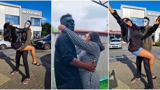 Love always wins: Toyin Lawan & hubby get playful in romantic video as they mark 1st wedding anniversary
