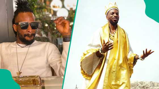 Video of 9ice Performing at a Wedding Raises Eyebrows: "I Think He Has a Leg Injury