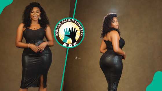 Anambra election: “She don enter already,” Actress Chioma Ifemeludike’s campaign pics trend