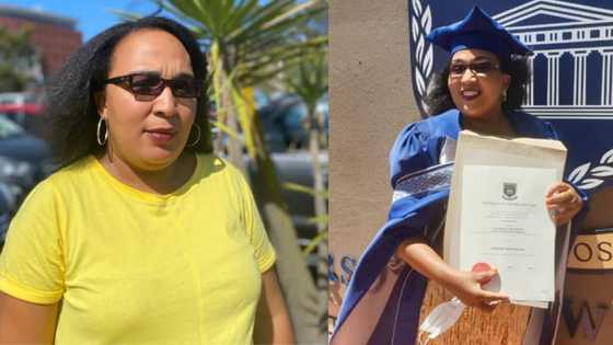Despite delay, woman finally bags PhD, says she didn't fail in life (photos)