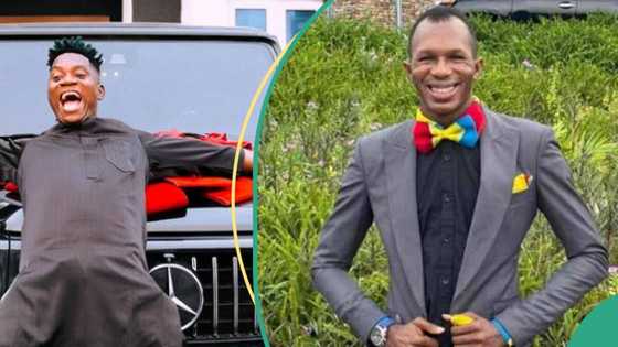 "What does he do for a living?" Daniel Regha queries OGB over his new multi-million-naira G-Wagon