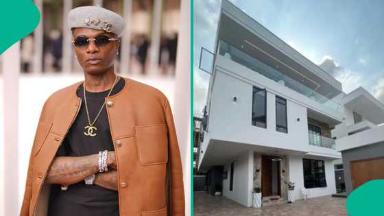 Wizkid buys mansions worth N2.4bn, Ola of Lagos replies Davido's fan who belittled Popsy's houses