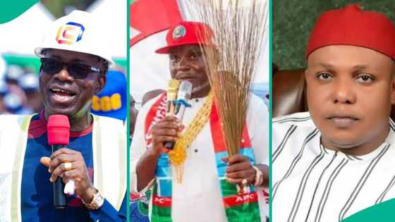 Charles Soludo da 'yan takara 3 da za su gwabza a zaben gwamnan Anambra