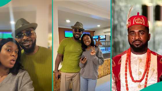 Lady Meets Uzor Arukwe at restaurant, shares unexpected reaction as he calls her “Achalugo”