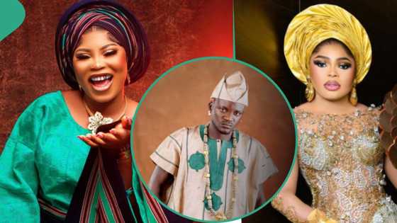 Portable’s wife Bewaji’s birthday photos trend as fans liken her to Bobrisky: “I think say na Bob”