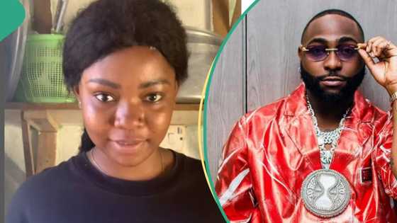 Young girl given N2m by Davido causes massive stir as she adopts singer's surname