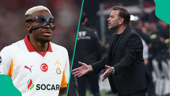Galatasaray coach sends message to Victor Osimhen after dropping points twice in his absencewr
