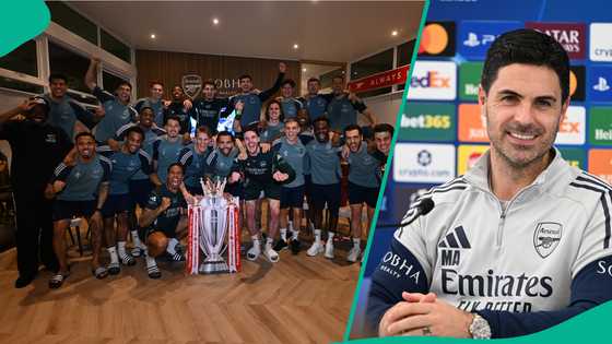 Mikel Arteta explains why he was missing in Arsenal's Premier League title celebrations