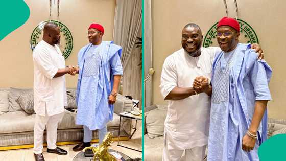Southeast unity: Ex-Abia gov aspirant Mayor Igbokwe, deputy speaker Kalu meet in Abuja