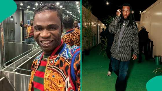 Fan's take on reason Burna Boy arrested Speed Darlington surfaces online, many react
