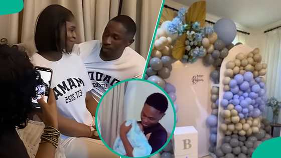 Priscilla Ojo: Rakeem's uncle rocks him as video of beautiful mother & child welcome decor trends