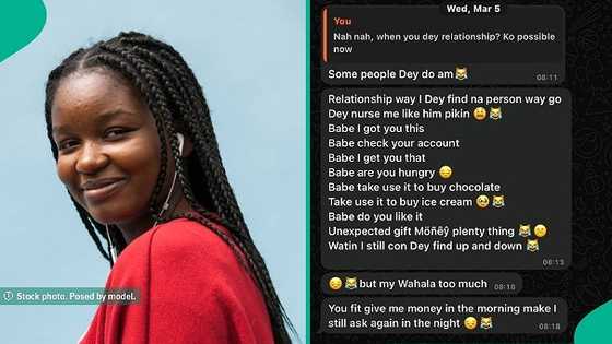 19-year-old girl under fire as her WhatsApp chat with Nigerian man surfaces, people react