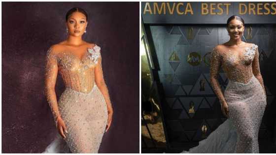 AMVCA 2022: Nollywood Actress Osas Ighodaro Emerges as 'Best Dressed' at Award Show