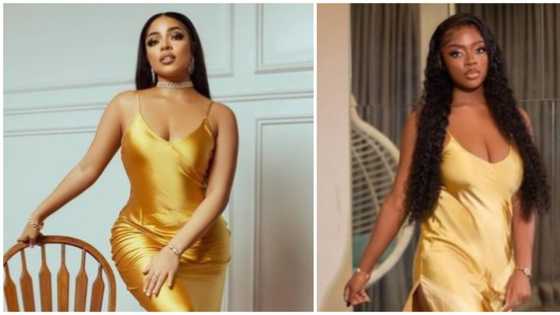 BBNaija fashionistas: Nengi and Diane serve chic vibes in matching slip dresses