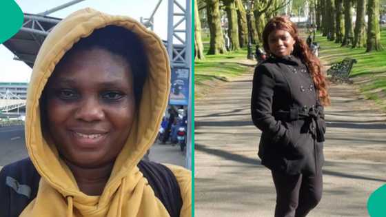 Mum of 4 returns to Nigeria without her children after divorcing her husband in Germany, makes vow