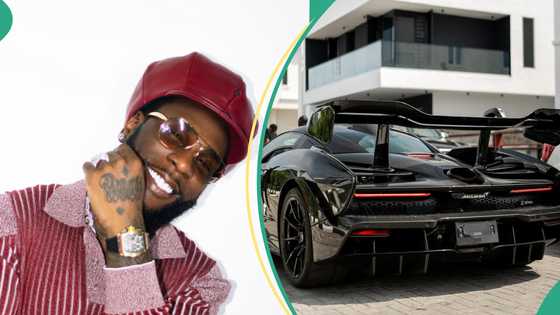 Burna Boy splurges 3.5 billion Naira on McLaren Senna, grooves around Lagos with it: “Expensive"