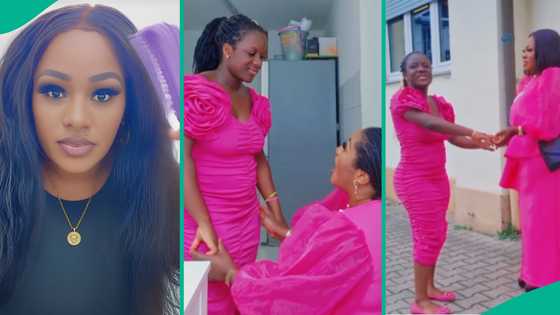 Mum kneels to apologise to her special daughter in emotional video, shares why she did so