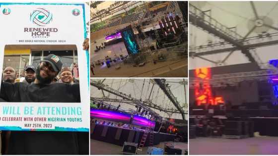 "The stage is set": New videos & pictures from inauguration concert venue cause buzz, more details emerge