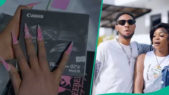 Purple Speedy receives N12m birthday gifts from boyfriend Crispdal: "This is massive baby”