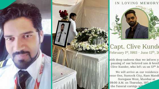 Tears as remains of co-pilot who died in Air India plane crash lands in his home, photos emerge