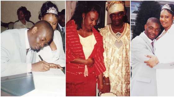 Nigerians react as more photos from Don Jazzy's previous marriage surface on social media