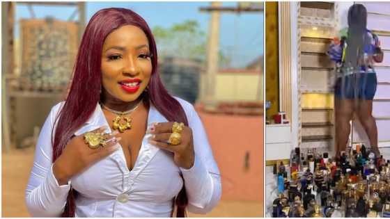 Actress Anita Joseph shows off large collection of perfumes, says she’s obsessed: “You get body odour?”