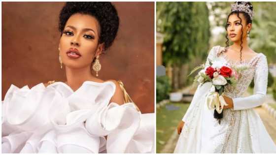 BBNaija star Nini is the perfect bride in gorgeous wedding-themed photoshoot
