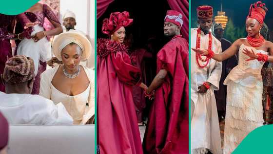Inside billionaire Otedola's daughter Temi and Mr Eazi's weddings across 3 continents, pics emerge