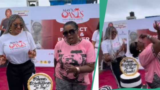 Rita Edochie stuns May as she storms her birthday celebration, Anita Joseph & Others attend