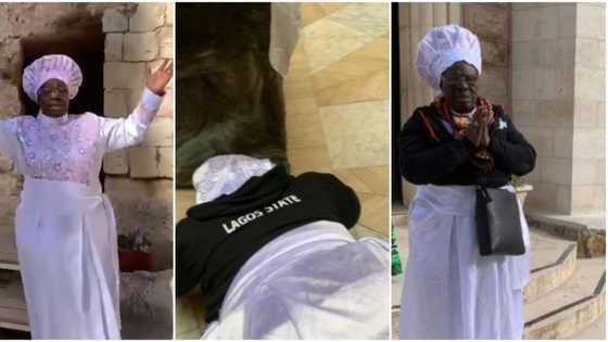 "I’m in Jerusalem all because of you": Iya Rainbow goes on pilgrimage for Nigeria, video trends